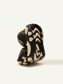 Cozy Pixies 1双夏季婴儿凉鞋，柔软舒适可爱实用，幼儿男童凉鞋 - 黑色 - 查看 6