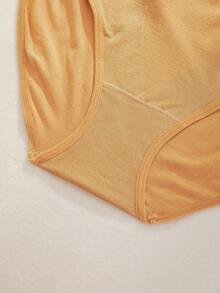 NudeFit 6条/包 舒适女士高腰无痕内裤 - 彩色 - 查看 4