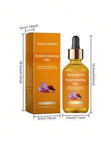 30ml Saffron Nourishing Facial Oil, Gentle Moisturizing Hydrating Plant-Based Skincare Essential Oil - Saffron - View 3