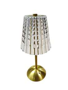 LED复古艺术水晶灯，金属台灯，卧室床头高端夜灯，装饰氛围灯，美式奢华酒吧台灯，带触摸感应器，可充电锂电池夜灯，可调节卧室照明，简约太空主题床头灯，电池供电 - 多色 - 查看 13