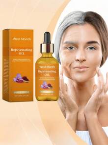 30ml Saffron Nourishing Facial Oil, Gentle Moisturizing Hydrating Plant-Based Skincare Essential Oil - Saffron - View 1