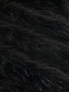 PAVTROS Manfinity Streetrush Men's Street-Style Popular INS Matching Men Jackets And Coats,Fur,Streetwear,Winter Jacket,Warm Winter Outfits, Christmas Outfits,Boy Friend Gifts Emo Jacket Goth Jacket Black Jacket Fur Jacket - Black - View 4