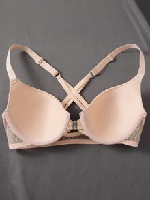 DesireSculpt Bộ 5 áo ngực cài trước thoải mái và gợi cảm dành cho nữ, mặc hàng ngày - Nhiều màu - Xem 8