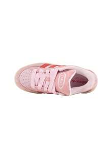 Adidas Campus 00s 女款运动鞋 粉色釉面/透明粉色/米白色 JH5607 - 粉紅色釉/透明粉紅色/乳白色 - 查看 2