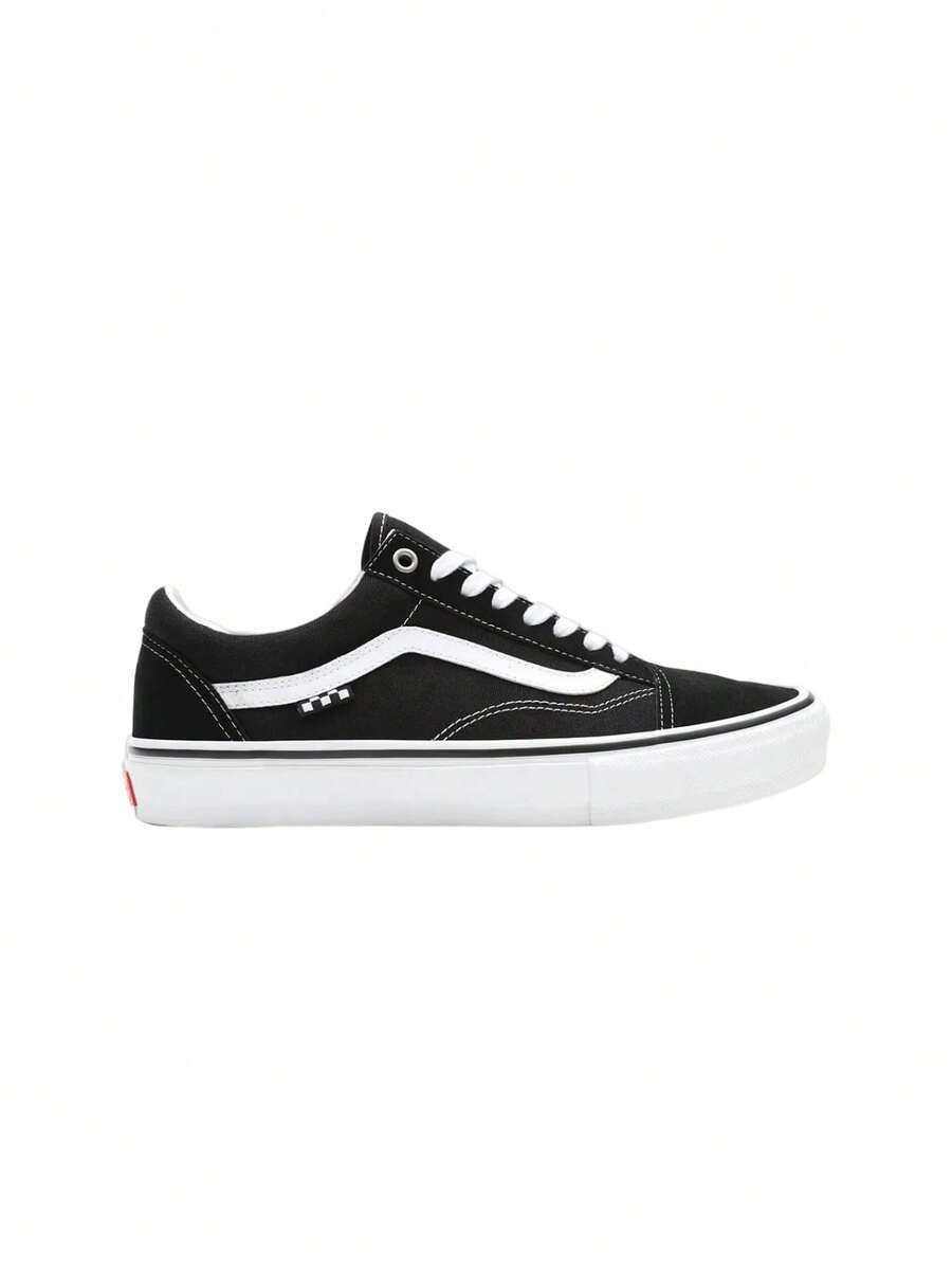 Vans Skate Old Skool Shoes Black VA5FCBY28 - Black and White - View 1