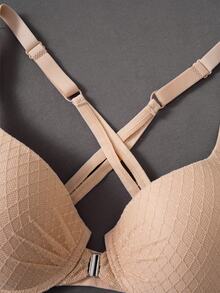 DesireSculpt 4pcs Sexy Lace Patchwork Women's Lingerie Set - Multicolor - View 5