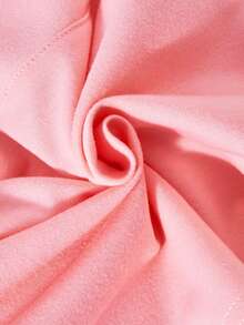 SHEIN ChillGRL 三件套街头风休闲少女宽松牛仔印花裤、露脐吊带背心和长袖连帽衫套装，时尚街头风 - 粉色 - 查看 7