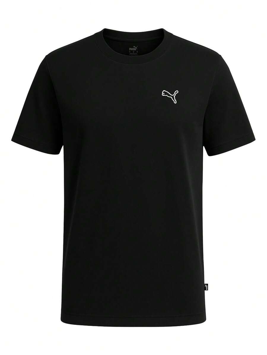 Puma Better Essentials Men Short Sleeve T-Shirt Black - Black - View 1