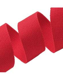 1PC Knapsack Strapping Sewing Ribbon Portable DIY Bag Belt Accessories For Apparel Fabric Backpack Strap Christmas Decoration Gift Craft Supplies Cosplay Fashion Sewing Material Party Ribbon Trimmings - Multicolor - View 14