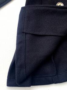 Elladie kids Young Girl Pocket Front Belted Hooded Coat