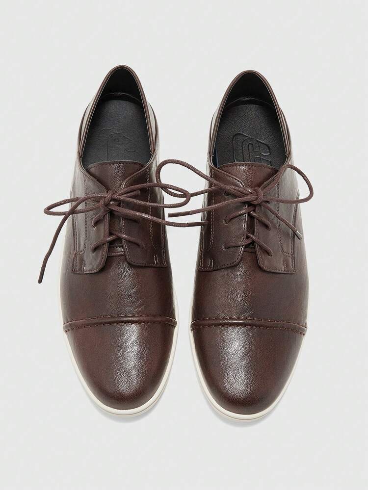 CUCCOO BIZCHIC Women's Casual Versatile Commuting Simple Lace-Up Flats For Christmas