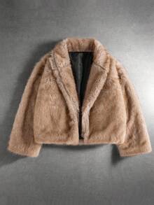 جاكيتات ومعاطف رجالية متناسقة من PAVTROS Manfinity Streetrush، مستوحاة من أزياء الشارع العصرية، مصنوعة من الفرو، مناسبة لفصل الشتاء، ملابس شتوية دافئة، ملابس عيد الميلاد، هدايا للأصدقاء