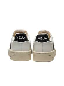 Veja V-10 Leather Sneaker Extra-White / Black VI0220738 - EXTRA-WHITE_BLACK - View 4