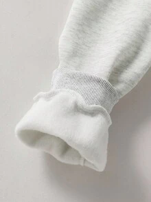 SHEIN Mirajuku 青少年男孩简约纯色浅灰色连帽衫搭配休闲宽松夹克