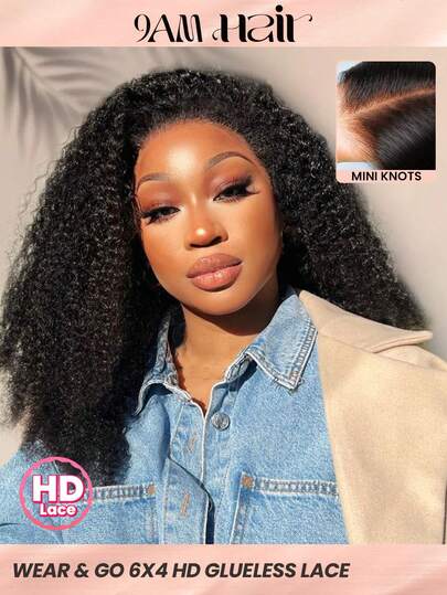 TrueHD Glueless  Hd  Lace  Closure  Kinky  Curly  6  X  4  18-30  Inch  180%Density  Natural  Color  Lace  Closure  Wigs  Pre  Plucked  Hairline  Wear  &  Go  For  Beginners  Vacay  Vibes  Active  Energy  Travel  Essential  Holiday  Outfits  Bridesmaid  Gifts  For  Women  Looking  Stylish  For  Women  Weave  Glueless  Human  Wigs  Halloween  Free  Gifts