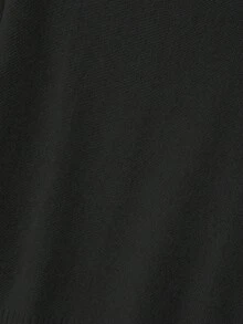 EMERY ROSE 女士优雅宽松长袖系腰针织衫裤套装，大码，适合外出、派对、婚礼宾客等场合，秋冬季 - 黑色 - 查看 6