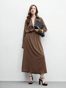 CUCCOO BIZCHIC 女士时尚优雅防水厚底高跟凉鞋 - 黑色 - 查看 6