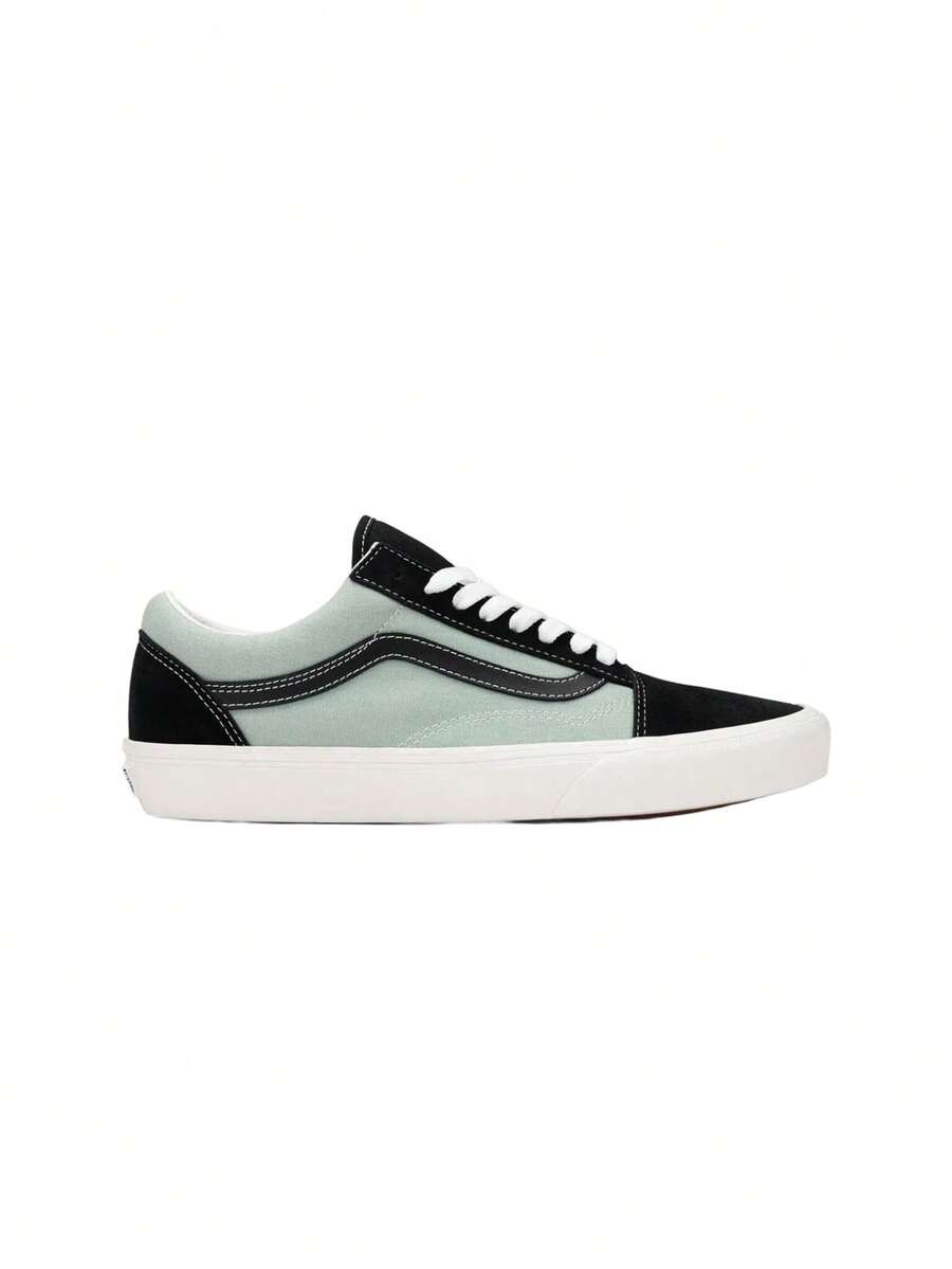 Old Skool Sneakers Gray / Black / White VD7ZM8I - BASICS GRAY MIST - View 1