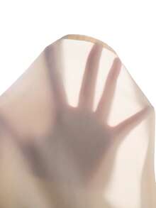 Genkimix Kids 女童撞色滚边圆领泡泡袖上衣配蝴蝶结装饰和松紧腰裤套装