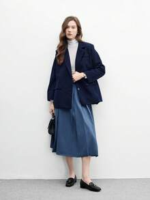 CUCCOO BIZCHIC 女士休闲百搭通勤简约平底鞋 - 黑色 - 查看 6