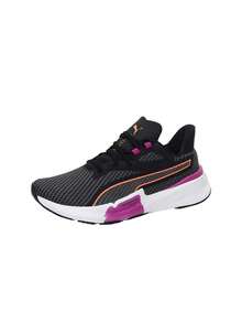 Puma PWRFRAME Tr Trainers Black 376170 - Black Purple - View 4