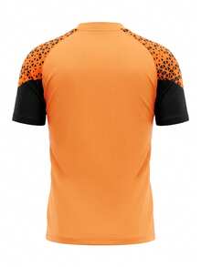 Puma Individualcup Men T-Shirt Orange - Orange Black - View 2