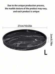 1pc/3pcs Round Marble Pattern Storage Tray, Bathroom Organizer Rack, Easy To Clean, Candle/Fragrance Holder, Silicone Vanity Tray, Jewelry Dish, Ideal For Liquid Soap, Shampoo, Spice Jars, Vase Mat In Home, Bathroom, Kitchen, Living Room, Coffee Table, Dining Room Plates Plate Kitchen Decor Trays Fruit Tray Tray Decor Gifts Birthday Graduation