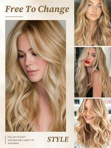Extensii de păr autoadezive 100% păr uman #P18/613 blond cu șuvițe, stil drept, lungimi de 14-22 inci, extensii mătăsoase, invizibile, fără cusături, calitate superioară, vârfuri groase, extensii de păr uman sănătos, 50g/pachet, pentru păr subțire și uz salon - SP18/613 - Vizualizare 8