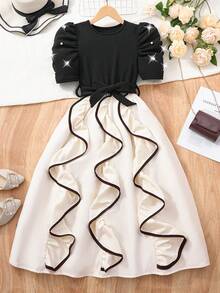 رمضان
قرقيعان 
فستان العيد جلابيات رمضان 
جلابيات       
جلابيه       
الملابس التقليدية العربية      
Abaya       جلابية       
قفطان        جراب Girls' Black Elegant Short Puff Sleeve Dress, Pearl Dress, Pearl Sleeves, Bubble Skirt, Black And White Dress - Multicolor - View 6