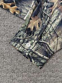 INAWLY Camicia con stampa a rami d'albero, moda autunnale per taglie comode - Multicolore - Visualizzare 4