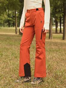 In My Nature Women's Outdoor Cloud Print Zipper Pocket Hiking Pants