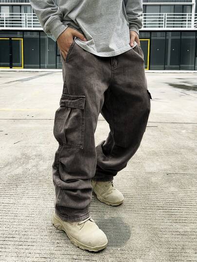 Manfinity EMRG 宽松牛仔裤