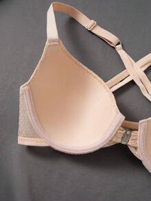 DesireSculpt 4pcs Sexy Lace Patchwork Women's Lingerie Set - Multicolor - View 4