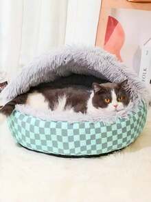 PETSIN 1 Giường cho mèo bán kín Pet Shell; Giường cho chó bán bao quanh; Tổ sưởi ấm cho thú cưng; Đồ dùng cho thú cưng. - Nhiều màu - Xem 22