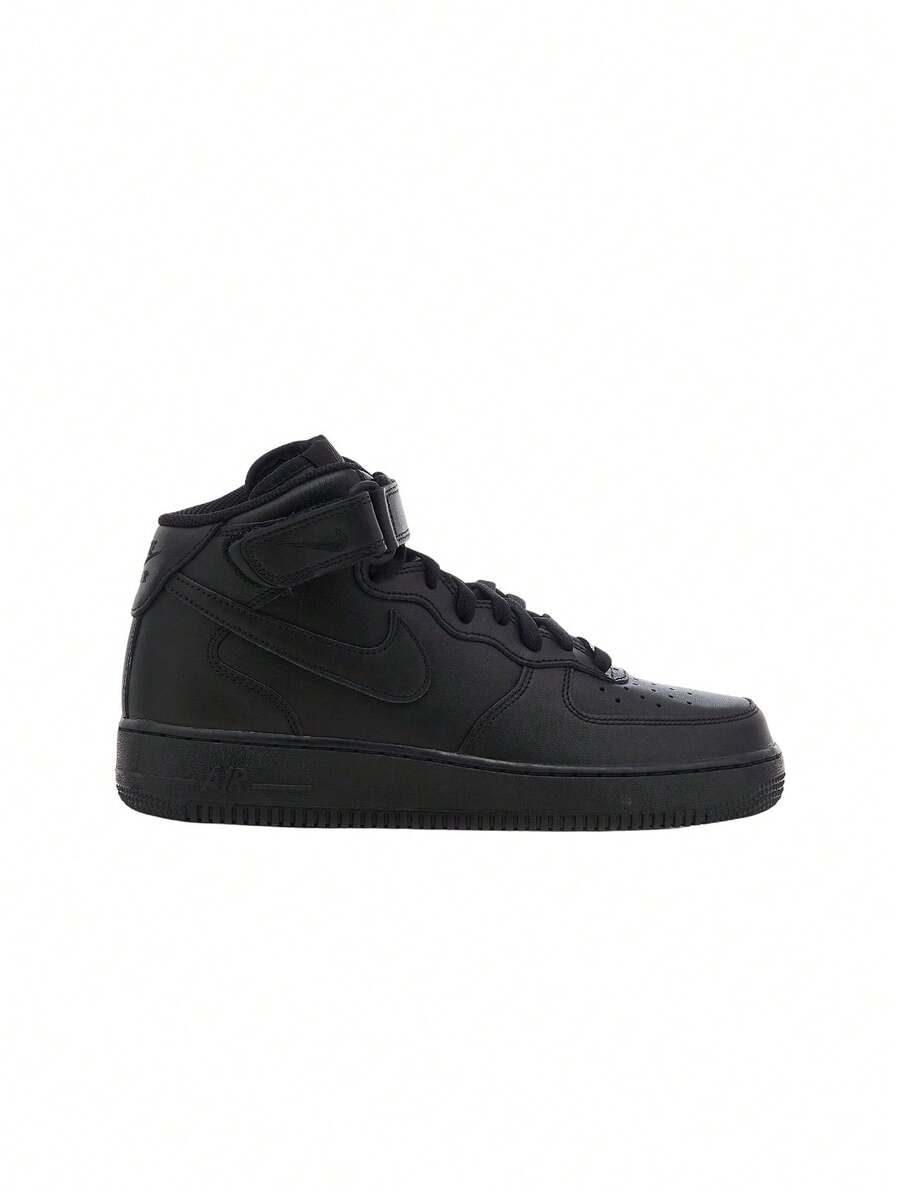 Nike Air Force 1 Mid '07 Athletic Casual Shoes Black CW2289 - Black/Black - View 1