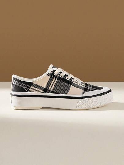 CUCCOO EASI 女士休闲帆布鞋，户外舒适厚底运动鞋