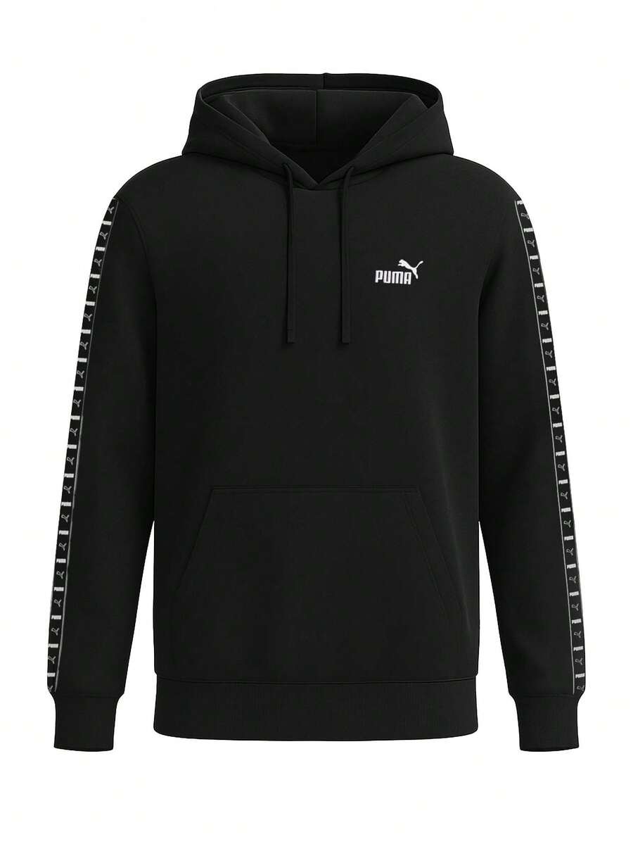 Puma Essentials Men Hoodie Black - Black - View 1