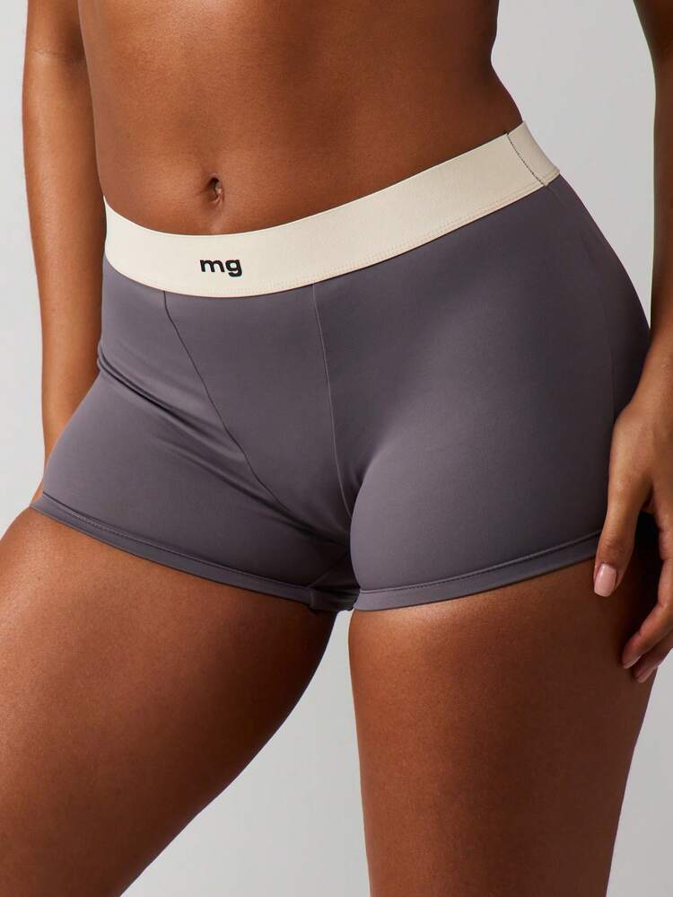 MISSGUIDED High Waisted Boyshort Underwear With Contrast Waistband For Everyday Comfort