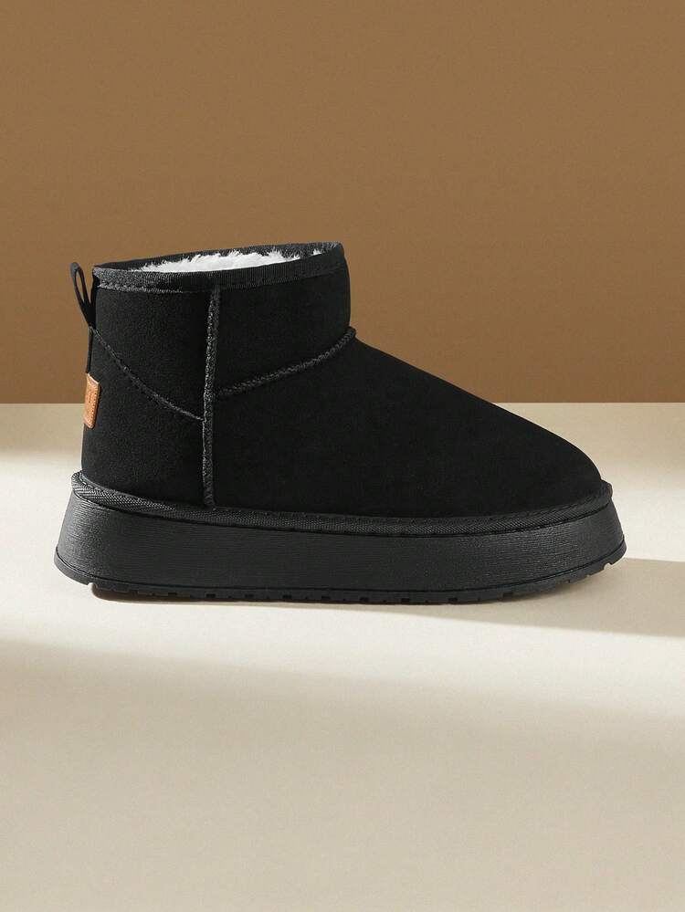 CUCCOO EASI Women's Casual Versatile Thick Sole Snow Boots, Winter