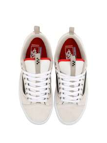 Vans Skate Old Skool 36+ Schuhe Shoes Beige Black VD5RZHJ - Black/Beige - View 2