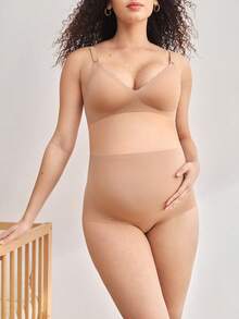 BloomMama 3pcs/Pack Maternity Seamless High Waist Comfortable Everyday Underwear - Multicolor - View 5