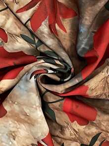 SHEIN LUNE Casual Women's Valentine's Day Oversized Bow Dress Valentine's Day Valentine Outfits For Women Summer Clothes Asual Dresses For Women Casual Long Dresses  Red Dress Women - Multicolor - View 8