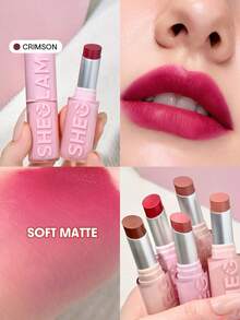 SHEGLAM Lip Veil 輕盈氣墊唇膏-Crimson - Crimson - 查看 1