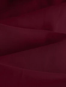 Elenzga Nuevo cárdigan de chal de mujer con textura esponjosa, otoño/invierno - Burdeos - Ver 4