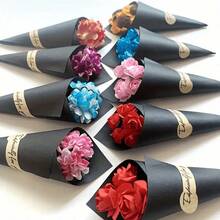 1 cuộn giấy Kraft đen đa năng với nhiều kích cỡ khác nhau, dùng để đóng gói điện thoại, gói quà, vận chuyển, gửi thư, đóng gói, bảng thông báo, tự làm, trải bàn và sàn, khăn giấy và bìa sách ngày lễ tình nhân - màu đen - Xem 7