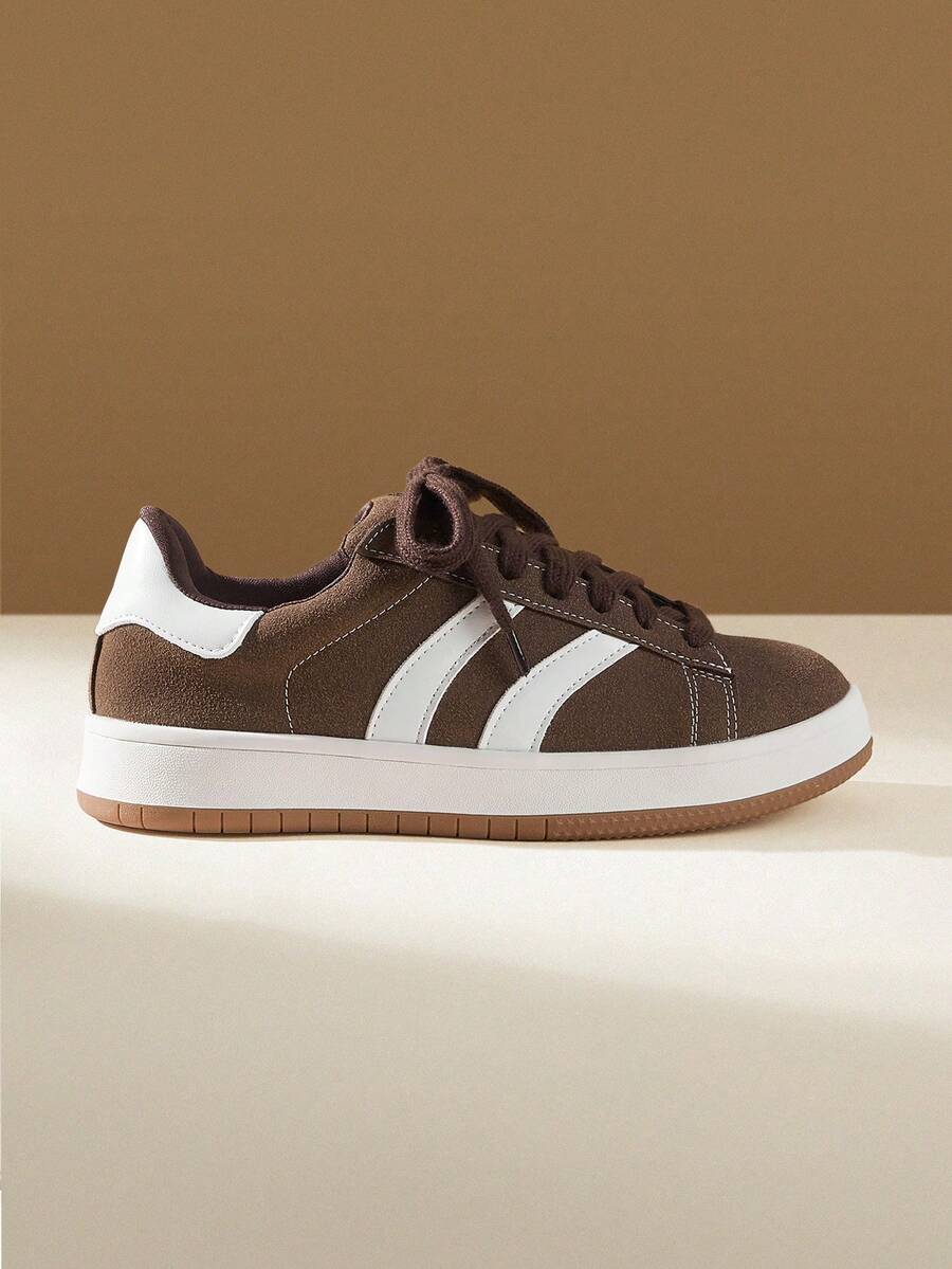 CUCCOO EASI 女士休闲舒适日常运动鞋 - 棕色 - 查看 1