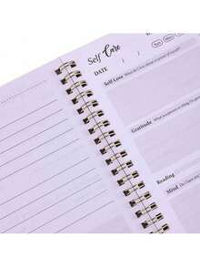 Joivida 50张情绪疗愈笔记本，计划本，心情日志，记录本，自我关爱，创伤、压力和常见情绪失衡的自我护理指南，重返校园，学习正念、自我护理和疗愈，缓解焦虑和抑郁 - 均碼 - 查看 5