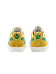 Puma Suede VTG Trainers Yellow / Green 380537 - Yellow Green - View 4