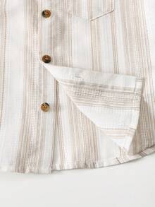 SHEIN 2PCS Young Boys Shirts - Multicolor - View 6