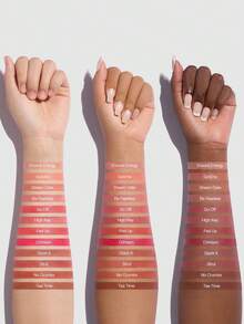 SHEGLAM Lip Veil Leichter Kissen-Lippenstift-No Crumbs Marke Schönheit Make-up Kosmetik für Damen Mädchen Perfekt für Winter Ideal für Y2K Schick Elegant Mode Geeignet für Geburtstag Geschenk Party Fertig Beste Farbe